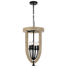 Tokig 4 Light Iron Pendant